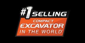 #1 selling excavator badge